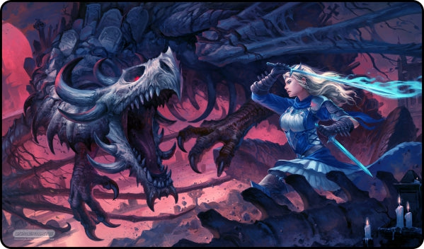 Blue Bone Dragon - Playmat