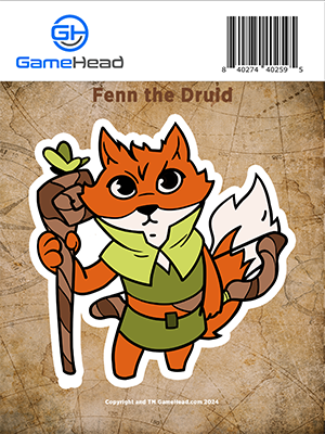 Fenn the Druid - Sticker