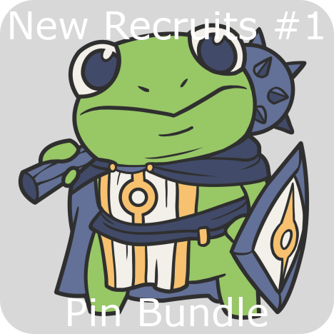 New Recruits #1 - Pin Bundle