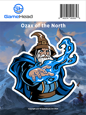 Ozax of the North - Sticker