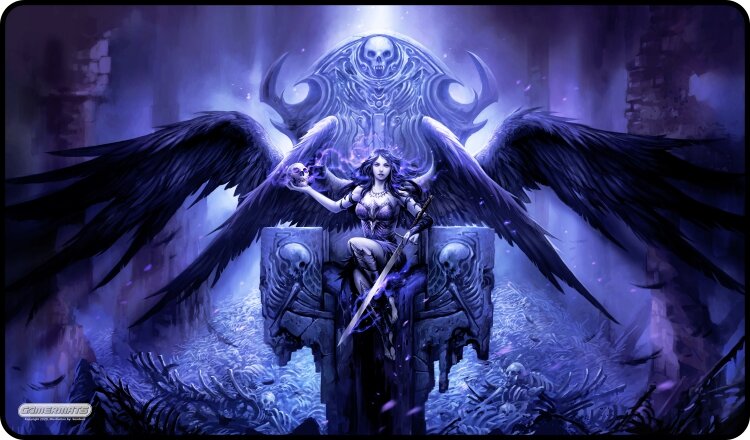 Dark Angel - Playmat Standard No Border - 24" x 14" x 1/16"