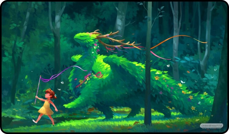 Forest Parade - Playmat Standard No Border - 24" x 14" x 1/16"