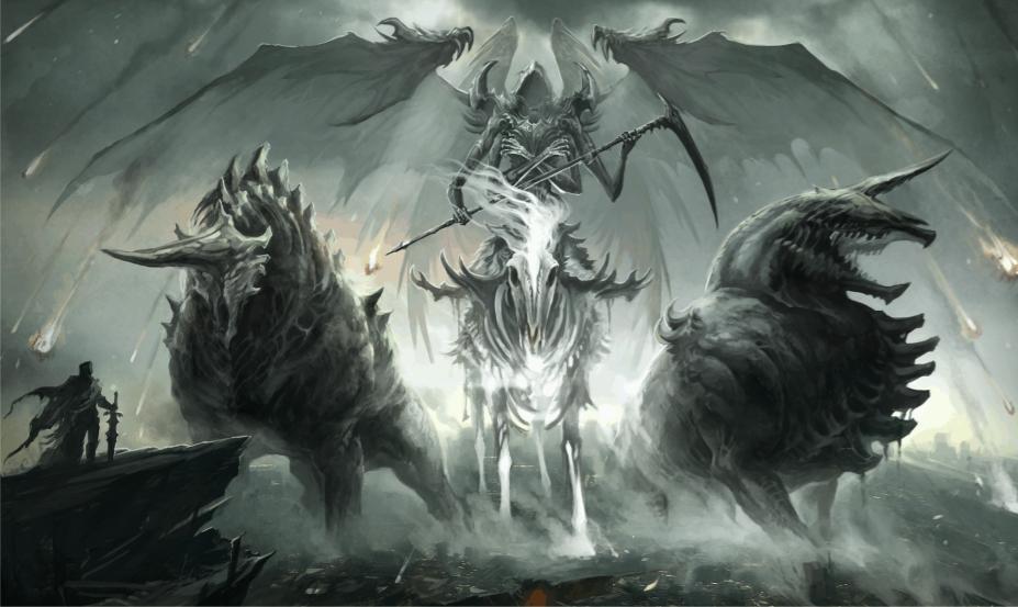 Judgement - Playmat Standard No Border - 24" x 14" x 1/16"