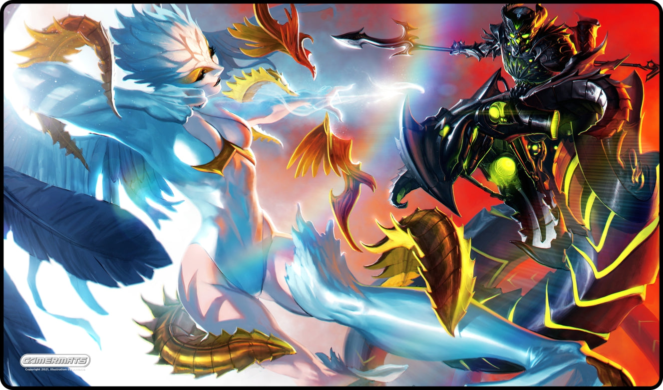 Light vs Dark - Playmat