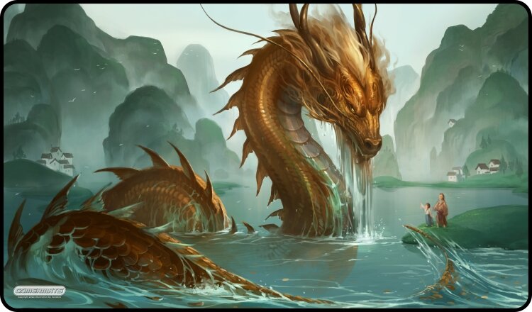 Noble Serpent - Playmat Standard No Border - 24" x 14" x 1/16"