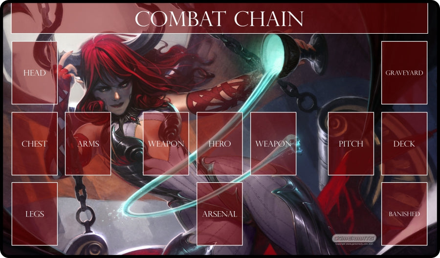 Succubus Flesh and Blood Compatible Zone Mat - Playmat