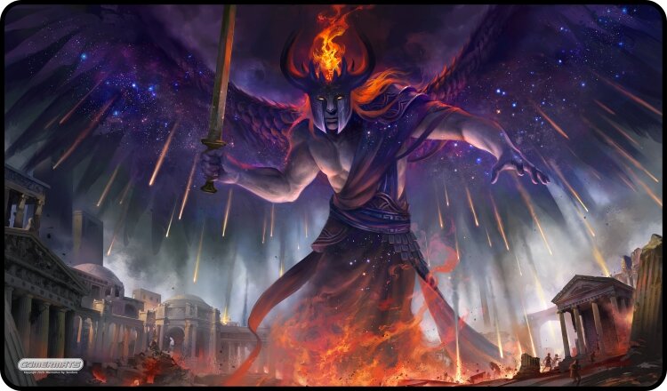 Wrath of Death - Playmat Standard No Border - 24" x 14" x 1/16"